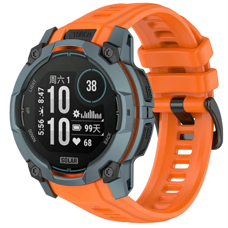Wirklich Angenehm Garmin Instinct 3 Solar 45mm / Garmin Instinct 3 AMOLED 45mm Silikon Universell Armband