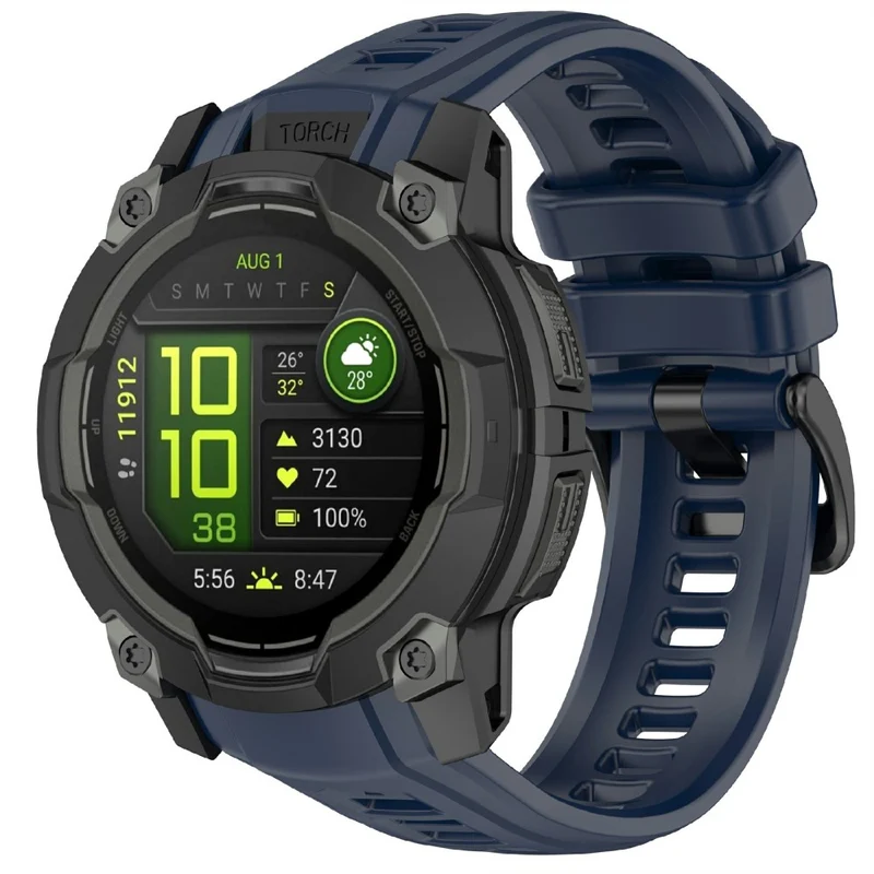 Wirklich Angenehm Garmin Instinct 3 Solar 45mm / Garmin Instinct 3 AMOLED 45mm Silikon Universell Armband
