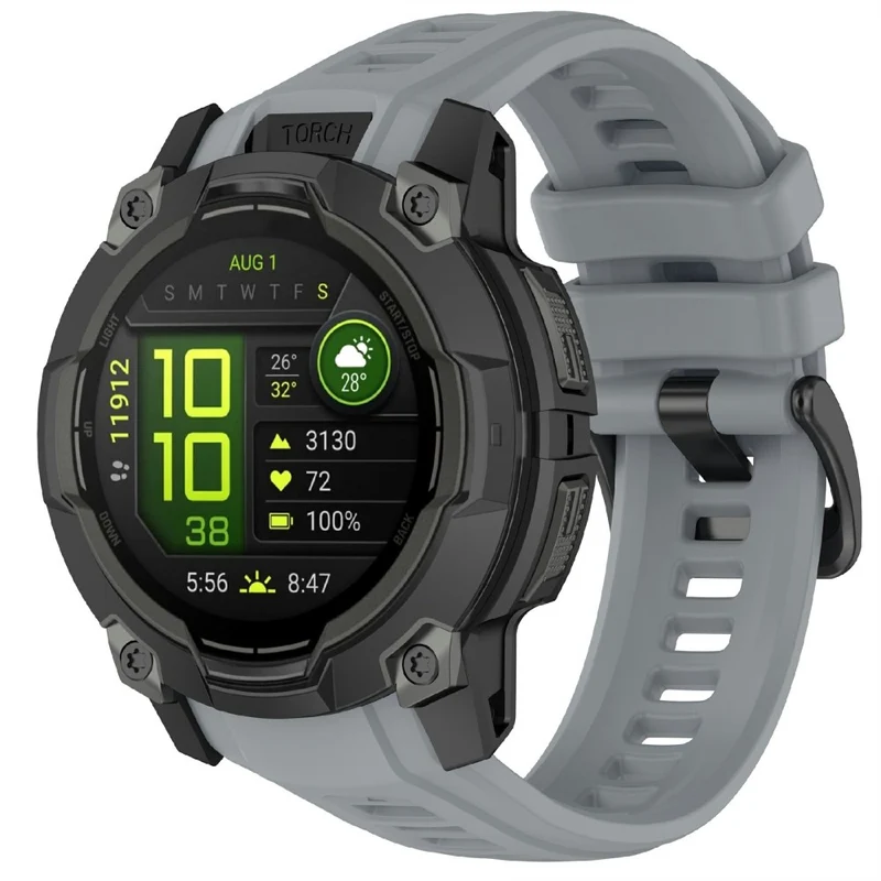 Wirklich Angenehm Garmin Instinct 3 Solar 45mm / Garmin Instinct 3 AMOLED 45mm Silikon Universell Armband