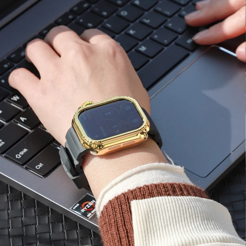 Mega Bequem Apple Smartwatch Silikon Universell Armband