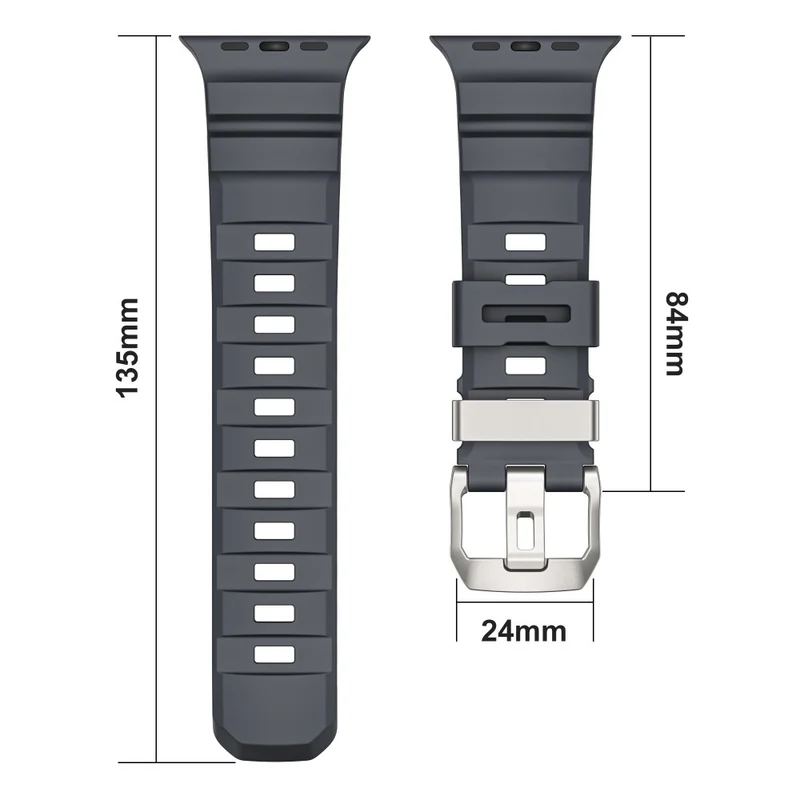 Mega Bequem Apple Smartwatch Silikon Universell Armband
