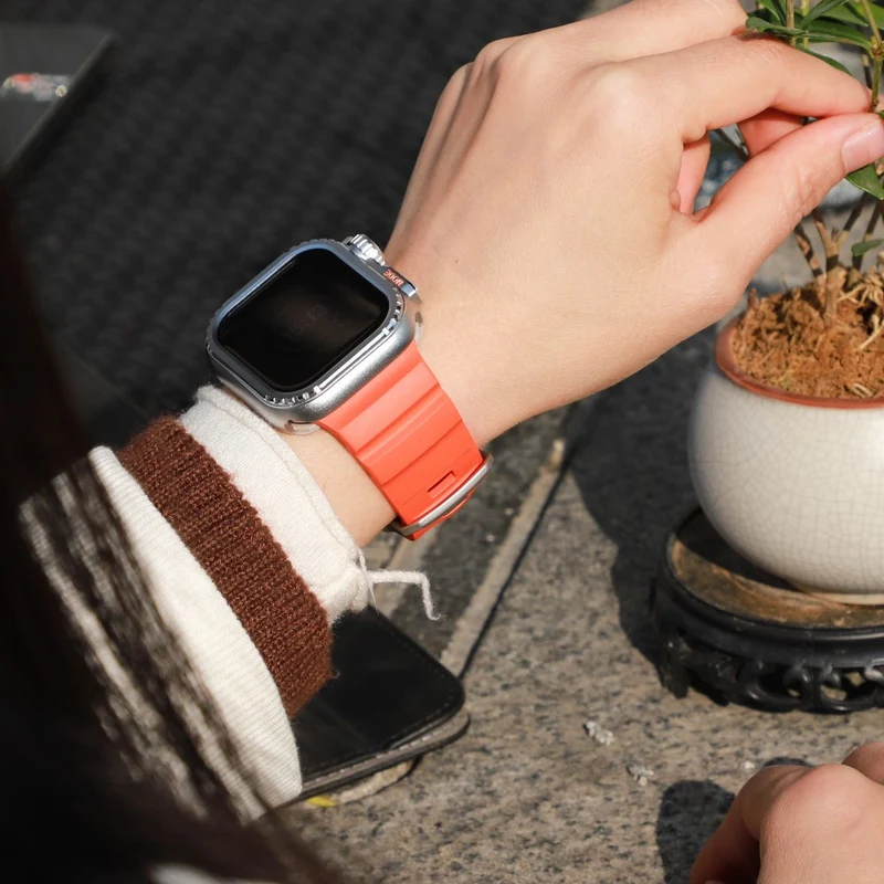 Mega Bequem Apple Smartwatch Silikon Universell Armband