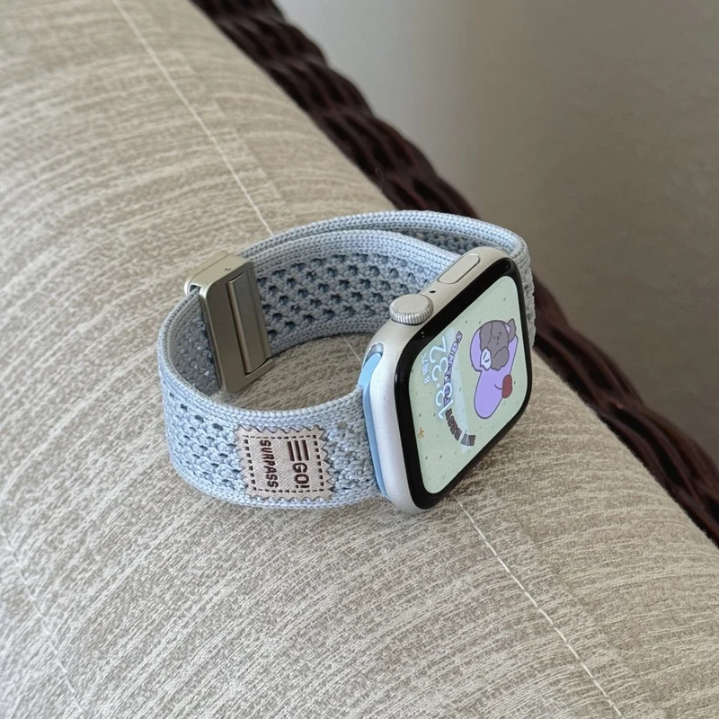 Mega Sympathisch Apple Smartwatch Nylon Universell Armband