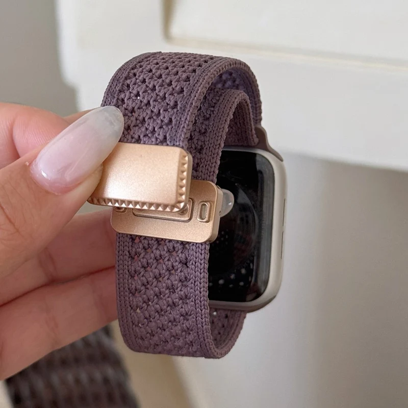Mega Sympathisch Apple Smartwatch Nylon Universell Armband