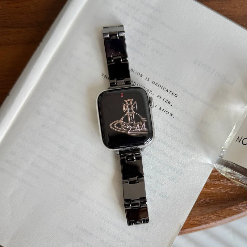 Unglaublich Haltbar Apple Smartwatch Metall Universell Armband