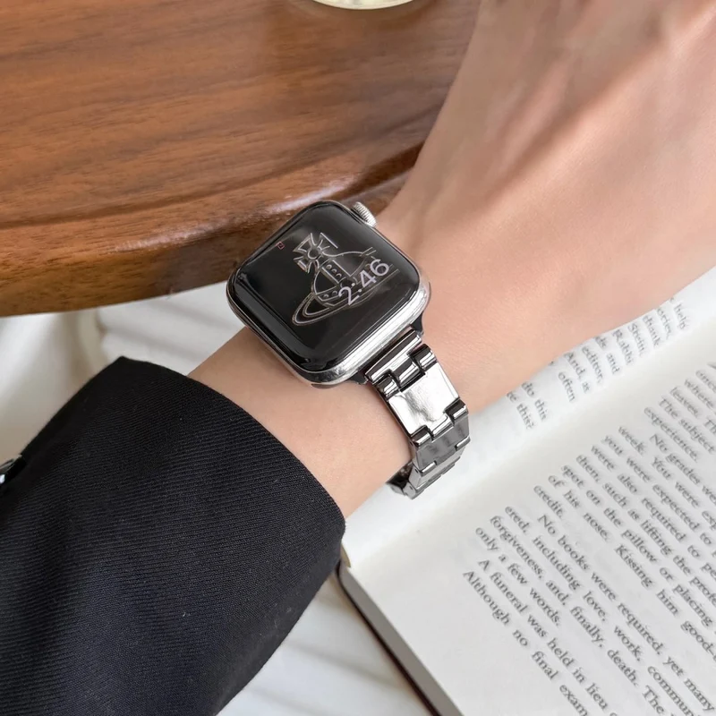 Unglaublich Haltbar Apple Smartwatch Metall Universell Armband