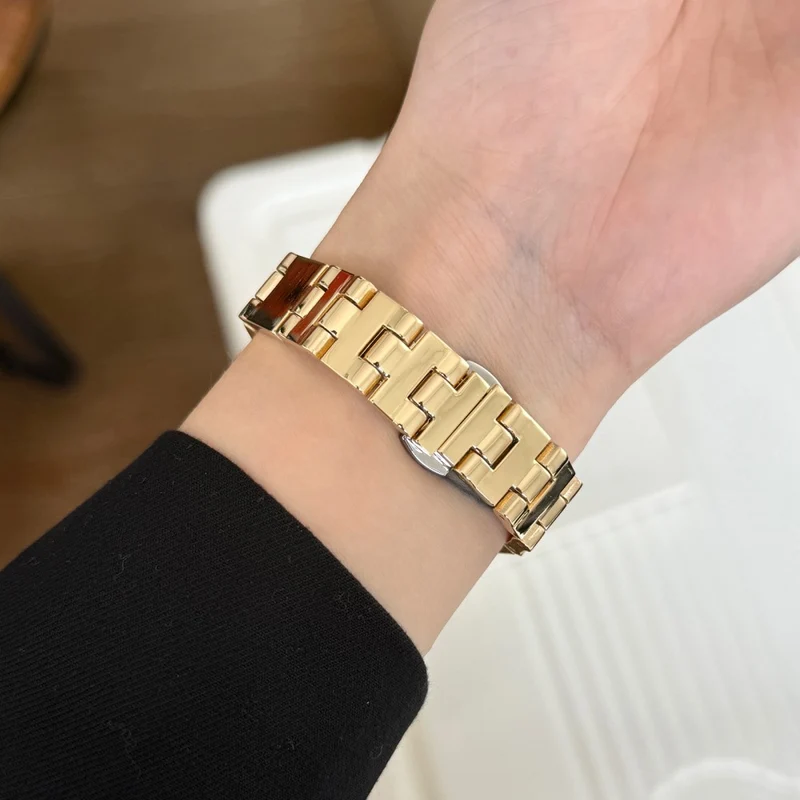 Unglaublich Haltbar Apple Smartwatch Metall Universell Armband