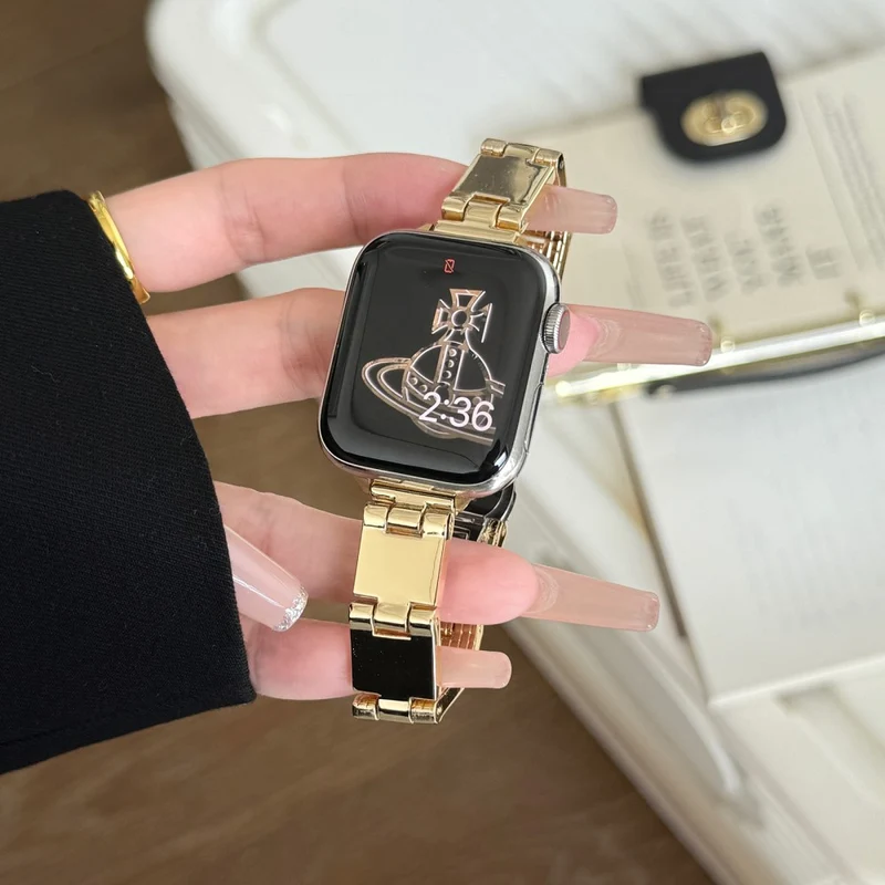 Super Elegant Apple Smartwatch Metall Universell Armband