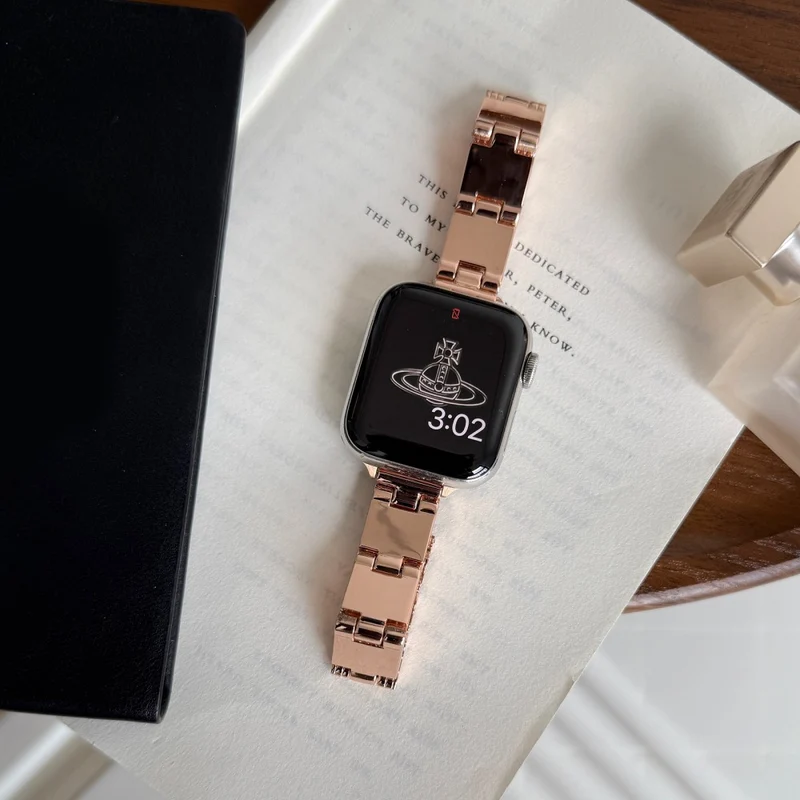 Super Elegant Apple Smartwatch Metall Universell Armband