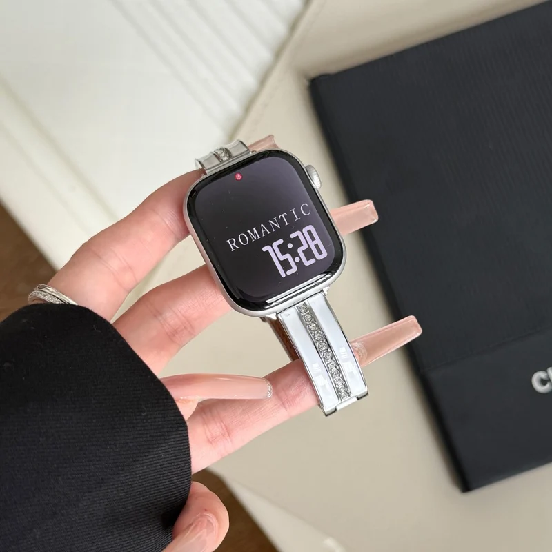 Unglaublich Widerstandsfähig Apple Smartwatch Kunstleder Universell Armband