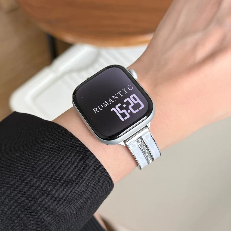 Unglaublich Widerstandsfähig Apple Smartwatch Kunstleder Universell Armband
