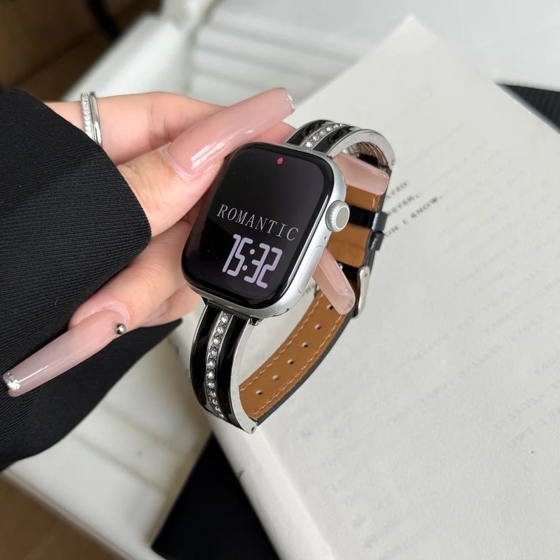 Reizend Apple Smartwatch Kunstleder Universell Armband