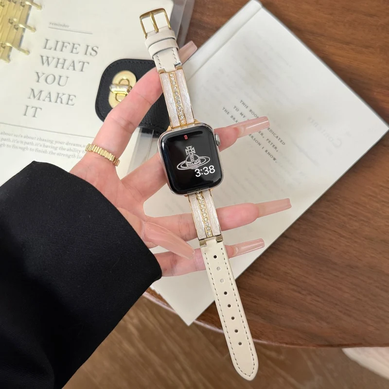 Reizend Apple Smartwatch Kunstleder Universell Armband