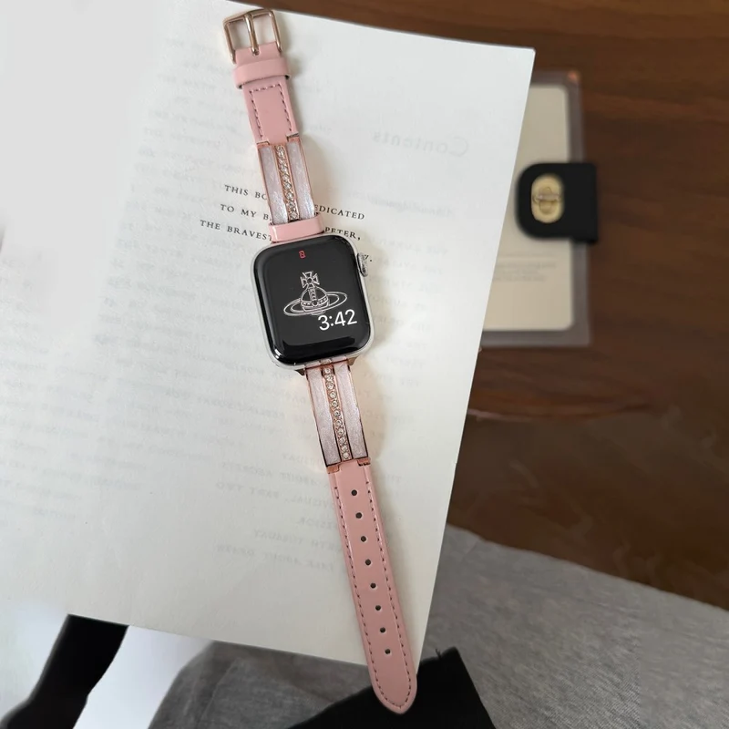 Reizend Apple Smartwatch Kunstleder Universell Armband