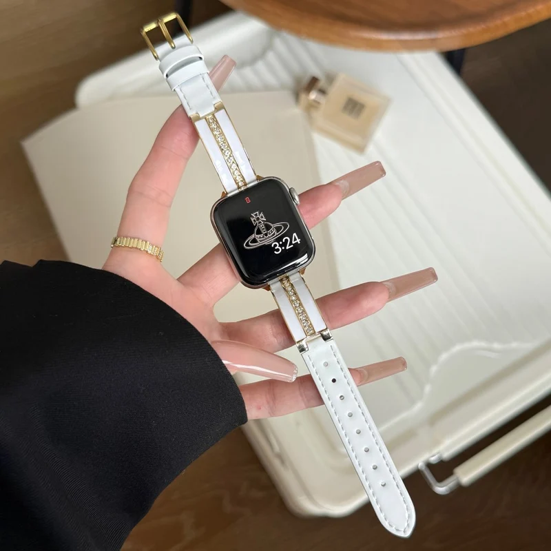 Reizend Apple Smartwatch Kunstleder Universell Armband