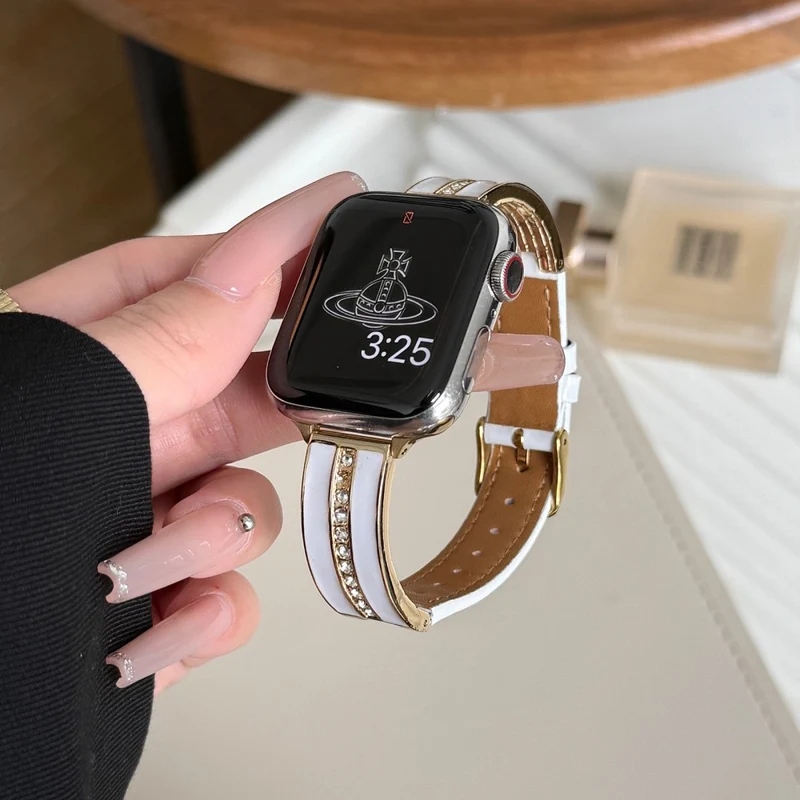 Reizend Apple Smartwatch Kunstleder Universell Armband