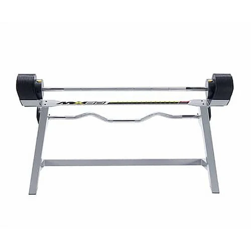 MX Select MX80 verstellbare Langhantel + Curlstange mit Ständer