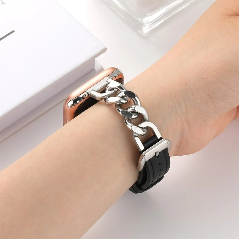 Ausgezeichnet Apple Smartwatch Echtes Leder Universell Armband