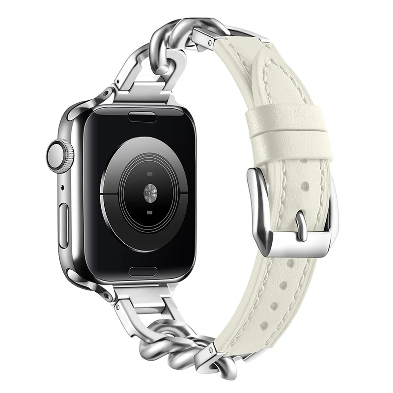 Unglaublich Haltbar Apple Smartwatch Echtes Leder Universell Armband