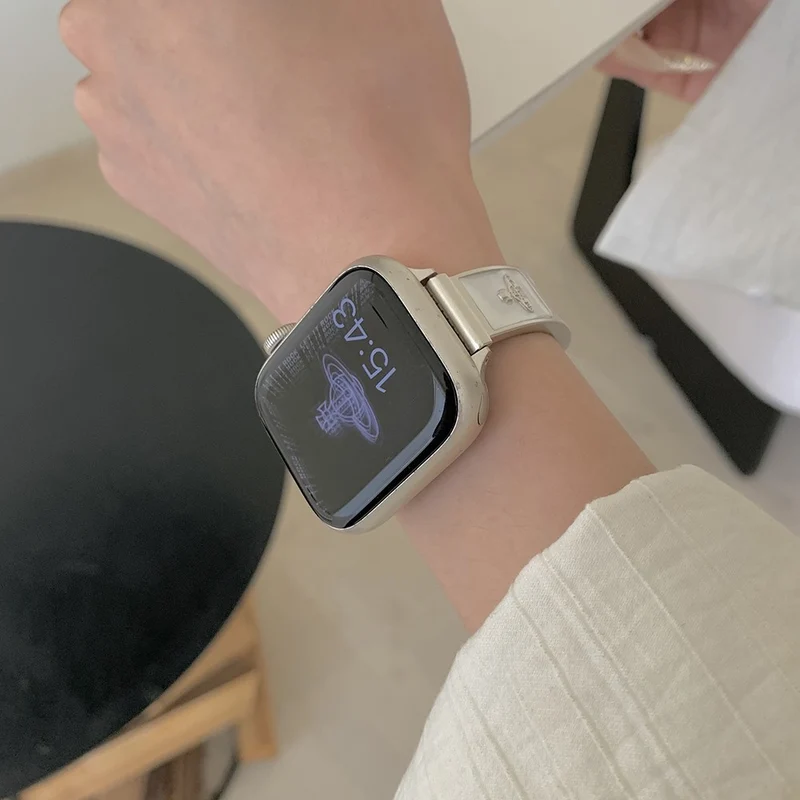 Mega Chillig Apple Smartwatch Metall Universell Armband