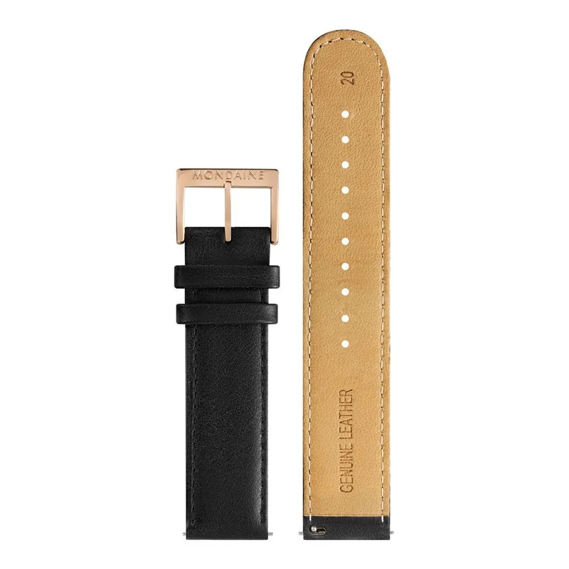 Mondaine evo2 MSE.40112.LB Herrenuhr Unisex Schwarz • Saphirglas • Swiss Made