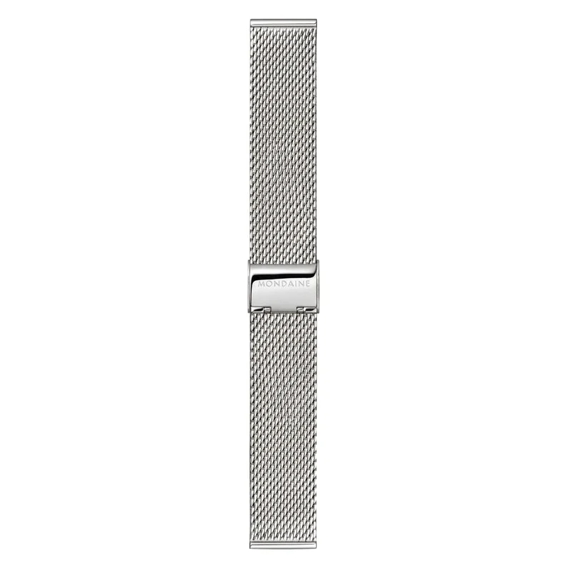 Mondaine evo2 MSE.40110.SM Herrenuhr Silber • Saphirglas • Swiss Made