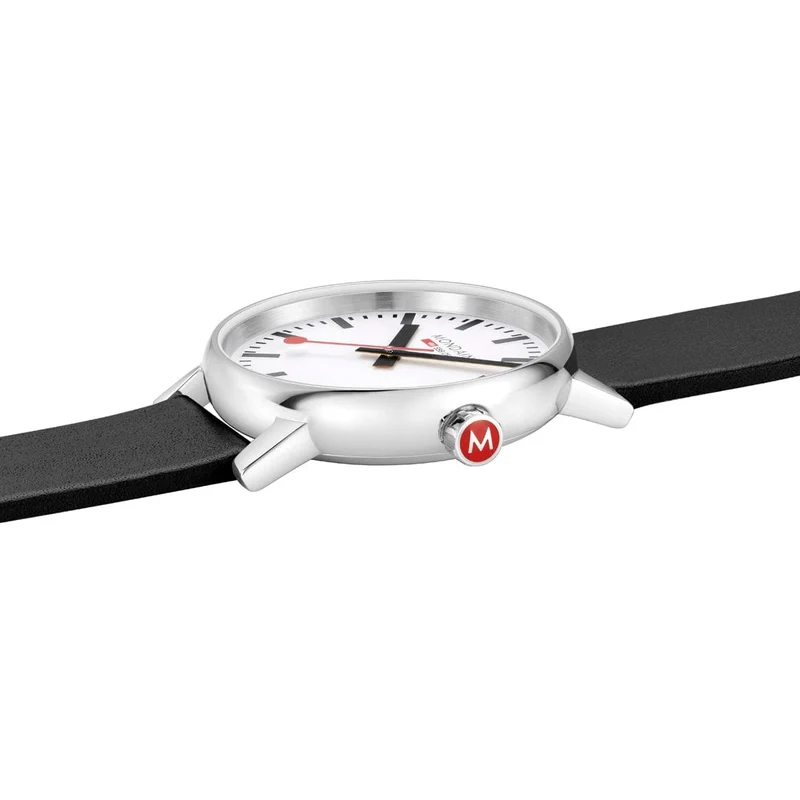 Mondaine evo2 MSE.40110.LBV Herrenuhr Schwarz • Saphirglas • Swiss Made