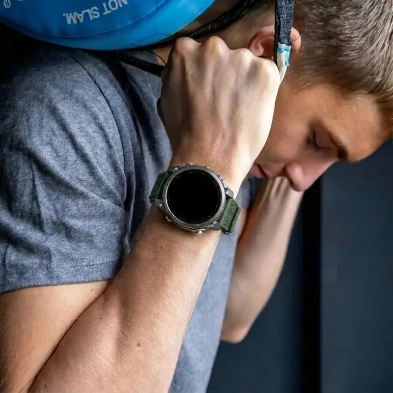 Garmin Instinct 2x Premium Nylon Armband (Grün)