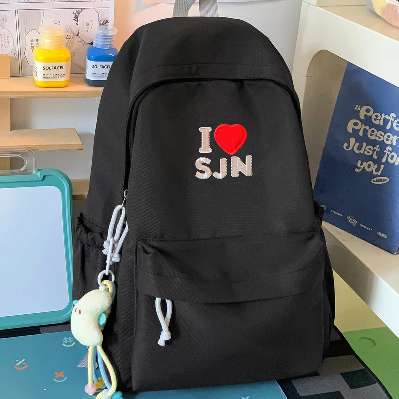Gestickter Grafik-Rucksack Karnz