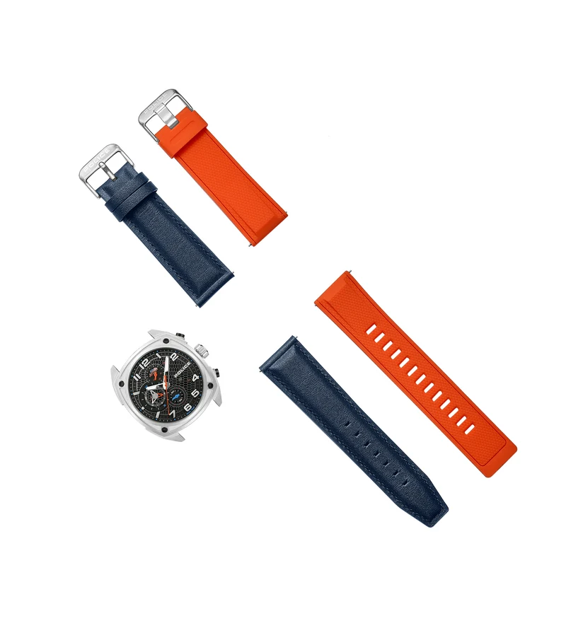 Police Portland PEWGF00814X0 Herrenuhr Mehrfarbig • Chronograph-Multifunktion • Squircle-Gehäuse