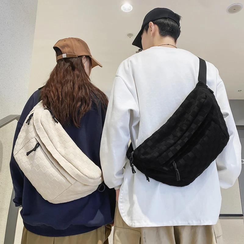 Texturierte Utility Bauchtasche