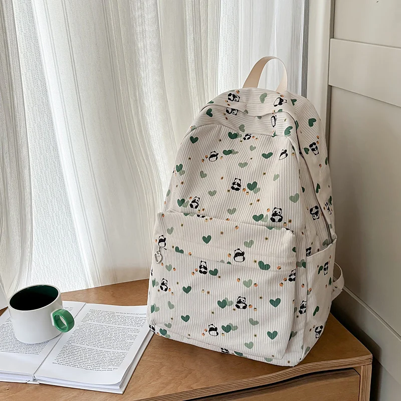 Blumengemusterter Freizeitrucksack Karnz