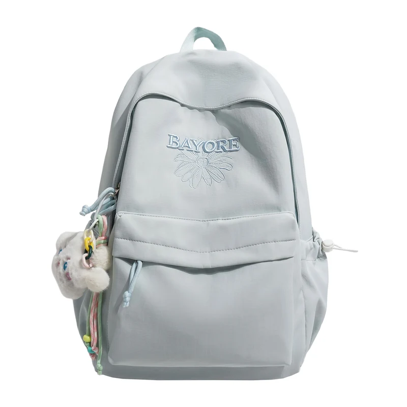 Blumenbestickter Freizeit-Rucksack Karnz