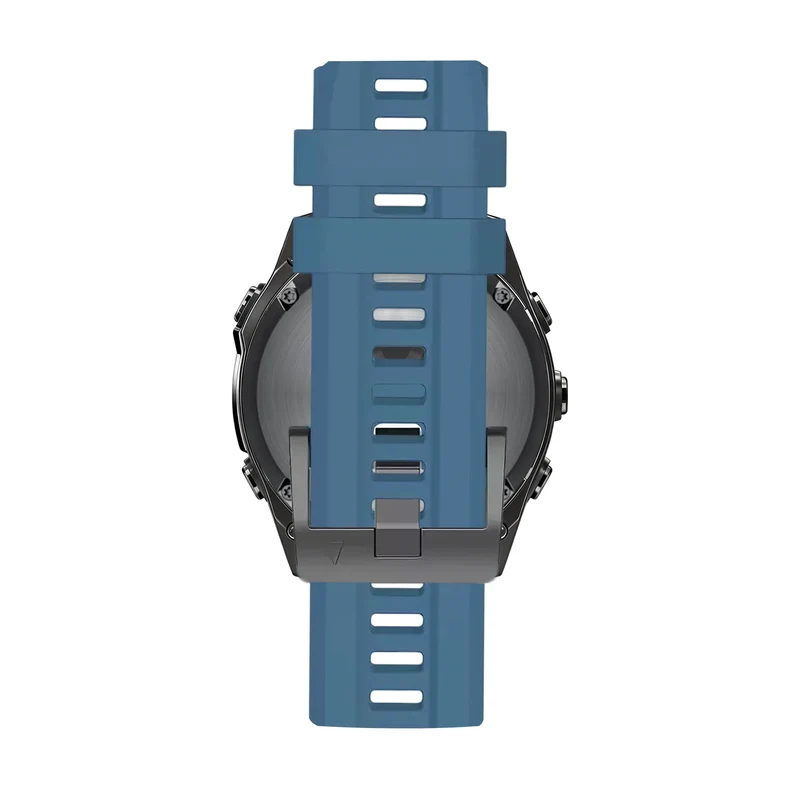 Bandz Garmin Fenix 9 Pro - 43mm Silikonarmband 'Classic' (Steingrün)