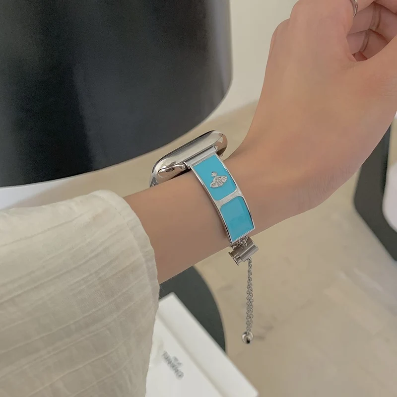 Mega Stylisch Apple Smartwatch Metall Universell Armband