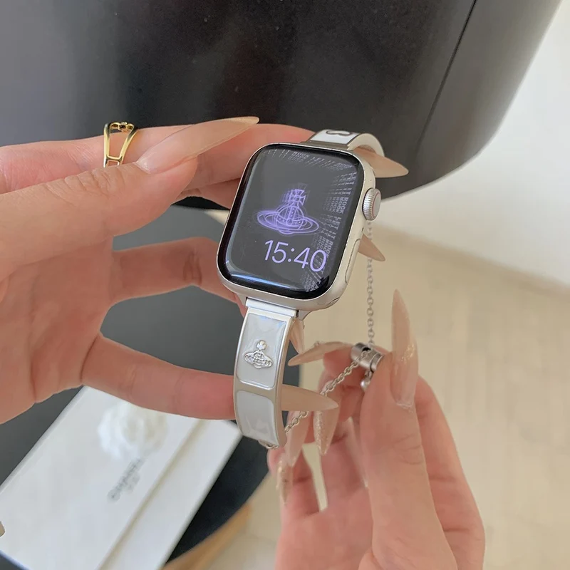 Mega Stylisch Apple Smartwatch Metall Universell Armband