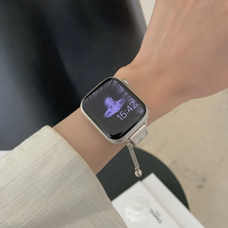 Mega Stylisch Apple Smartwatch Metall Universell Armband