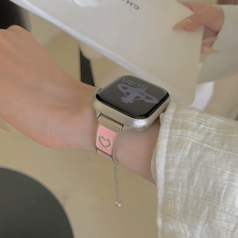 Mega Stylisch Apple Smartwatch Metall Universell Armband