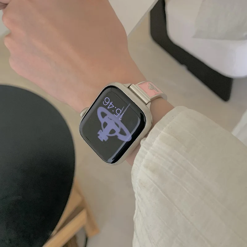 Mega Stylisch Apple Smartwatch Metall Universell Armband