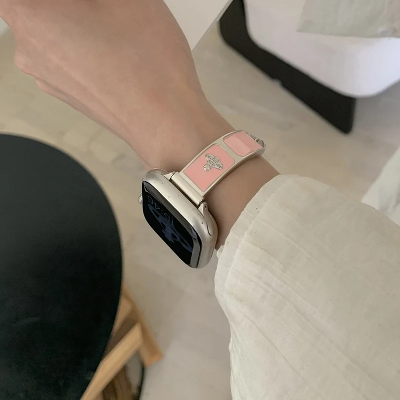 Mega Stylisch Apple Smartwatch Metall Universell Armband