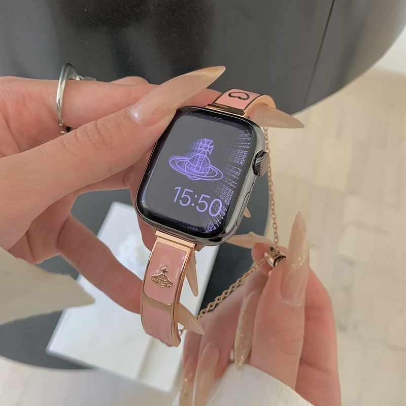 Mega Stylisch Apple Smartwatch Metall Universell Armband