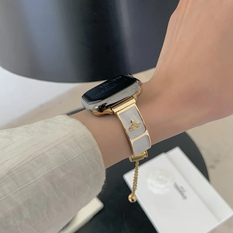 Mega Stylisch Apple Smartwatch Metall Universell Armband