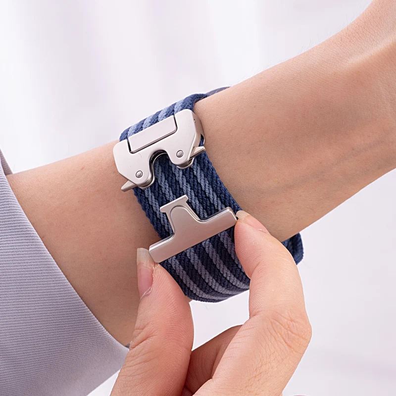 Absolut Modisch Apple Smartwatch Nylon Universell Armband