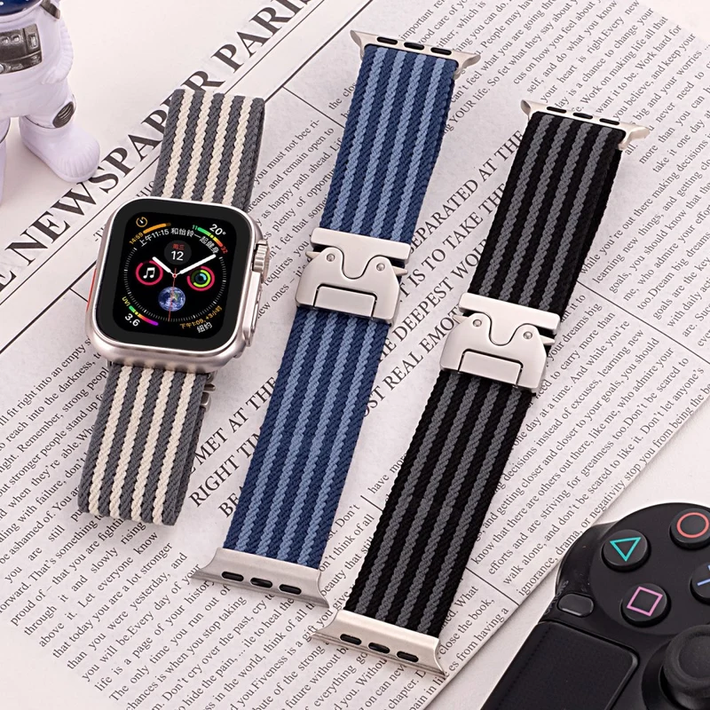 Absolut Modisch Apple Smartwatch Nylon Universell Armband
