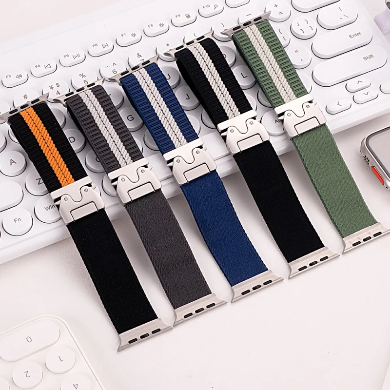 Super Stark Apple Smartwatch Nylon Universell Armband