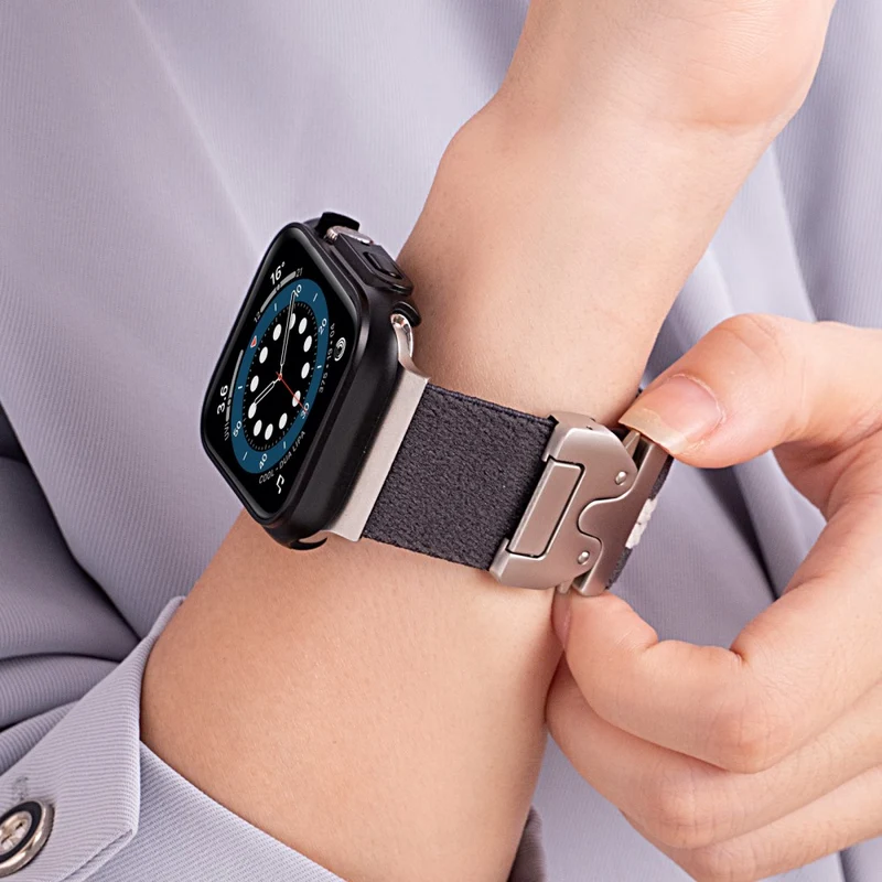 Super Stark Apple Smartwatch Nylon Universell Armband