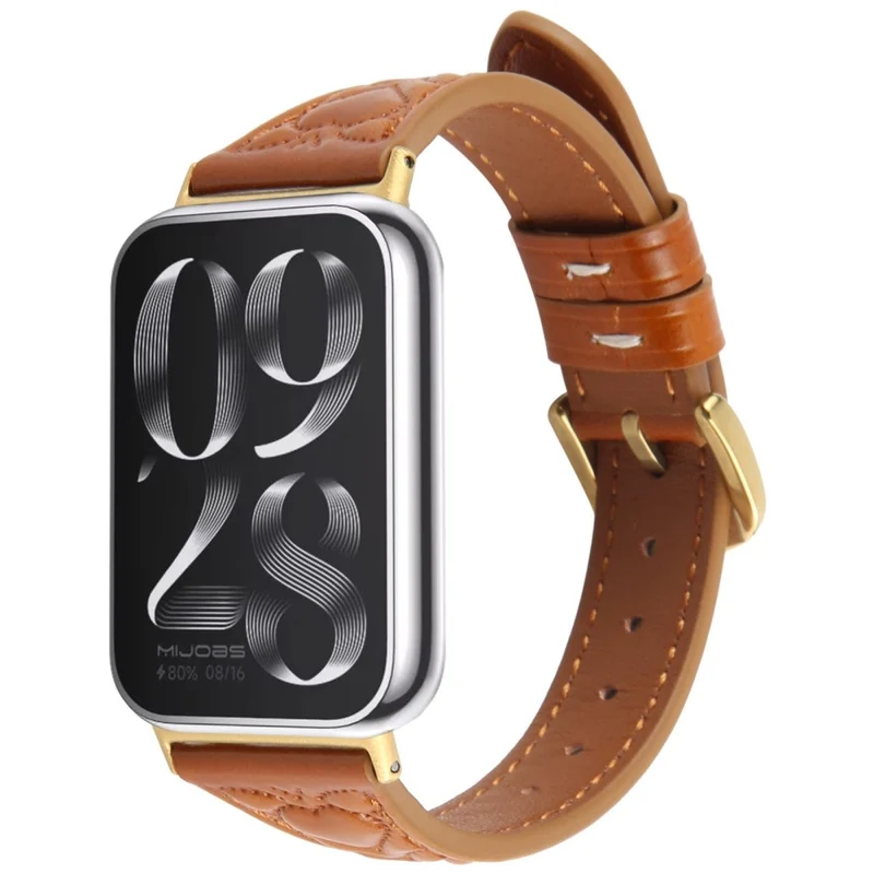 Super Elegant Xiaomi Smartwatch Echtes Leder Universell Armband