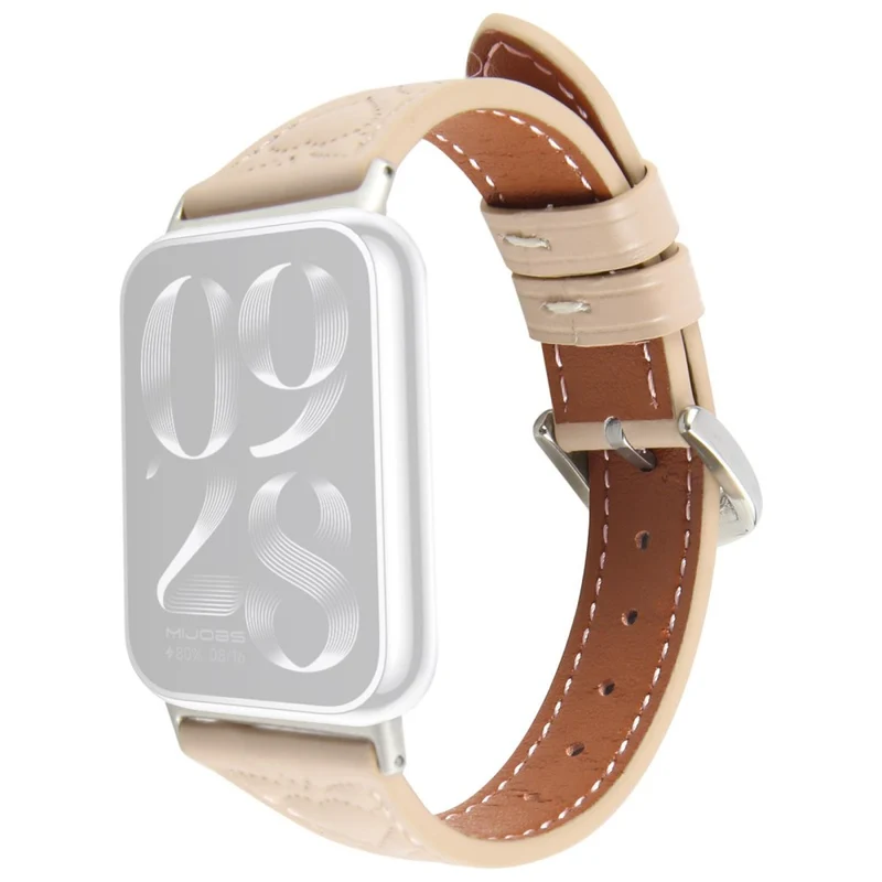 Super Elegant Xiaomi Smartwatch Echtes Leder Universell Armband