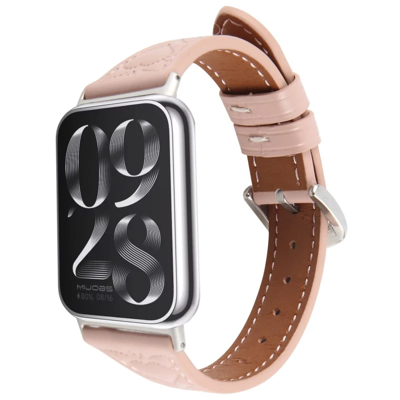 Super Elegant Xiaomi Smartwatch Echtes Leder Universell Armband