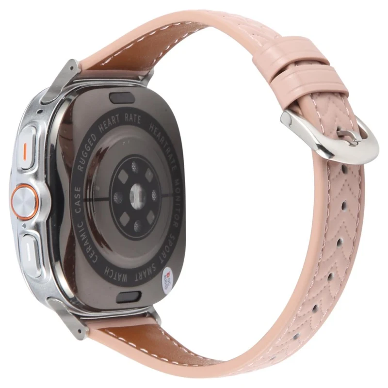 Sehr Angenehm Samsung Galaxy Watch Ultra 47mm Echtes Leder Armband
